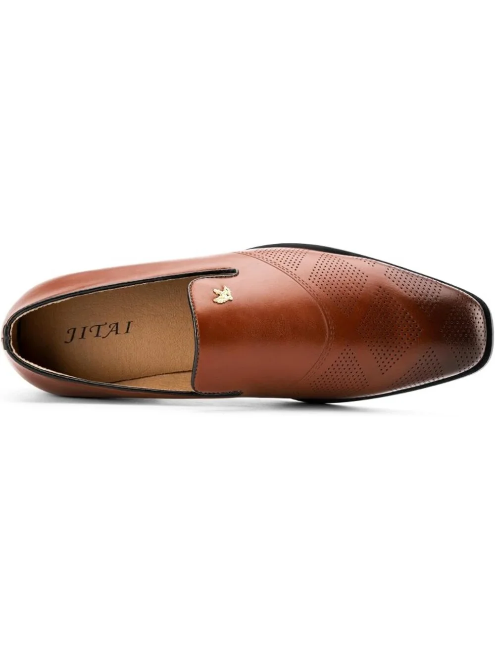 Men's Brown Pu Leather Tassel Slip On Loafers Formal Events Dress Shoes